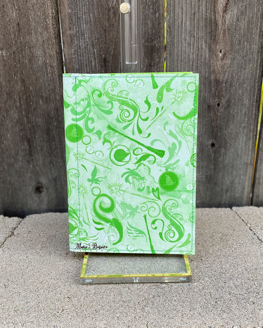 Wicked Emerald Notepad Cover