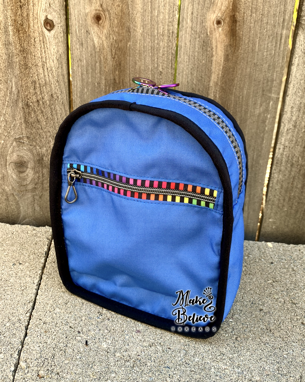 Yellow and Black Otherworld Girl Crossbody Bag
