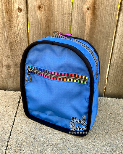Yellow and Black Otherworld Girl Crossbody Bag