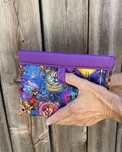 Purple KH Nouveau Snappy Pouch