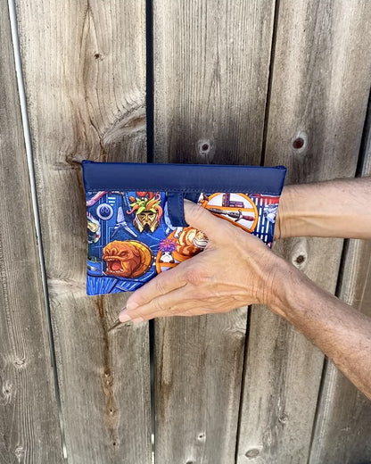 Navy Space Wars Shelf Snappy Pouch